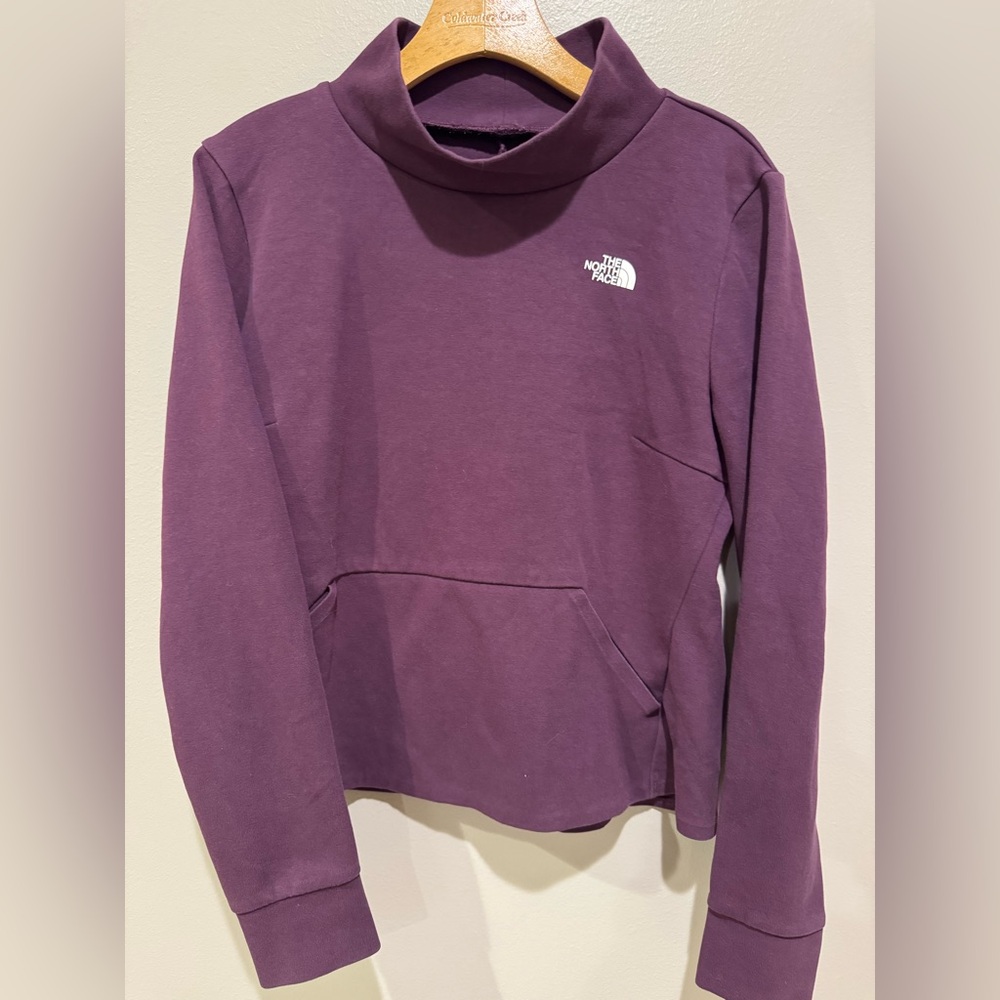 The North Face Purple Long Sleeve Sweatshirt